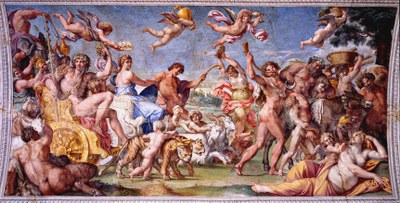 Carracci - Le triomphe de Bacchus et Ariane